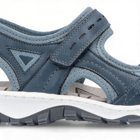 Rieker Clara Womens Hiking & Trail Sandals Blue - Image 4