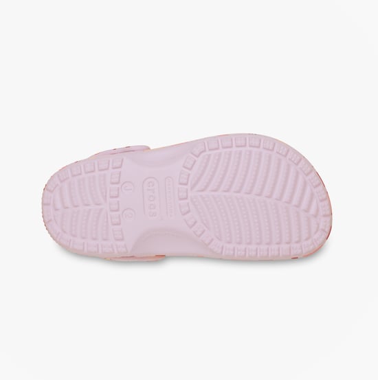 Crocs Classic Vday Girls Clogs Sandals Pink Milk/hearts - Image 5