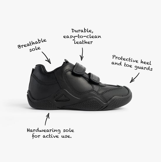 Geox Jr Wader Unisex Kids Black - Image 1