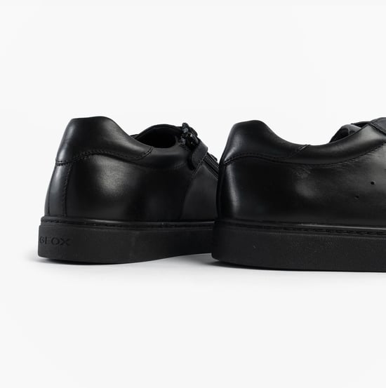 Geox J Nashik Lace Up Kids Shoes Black - Image 5