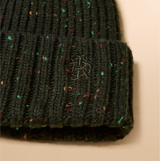 Joules Hammond Mens Beanie Green - Image 2