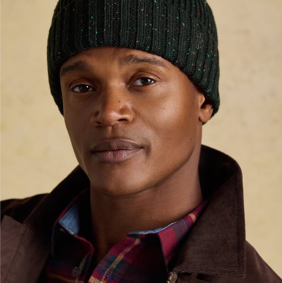 Joules Hammond Mens Beanie Green - Image 4
