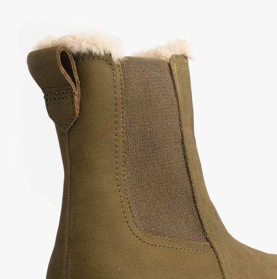 Toms Bennet Womens Ankle Boots Olive - Image 6