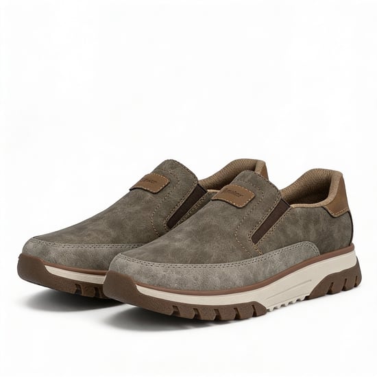 Rieker Stan Mens Comfort Trainers Brown - Image 3