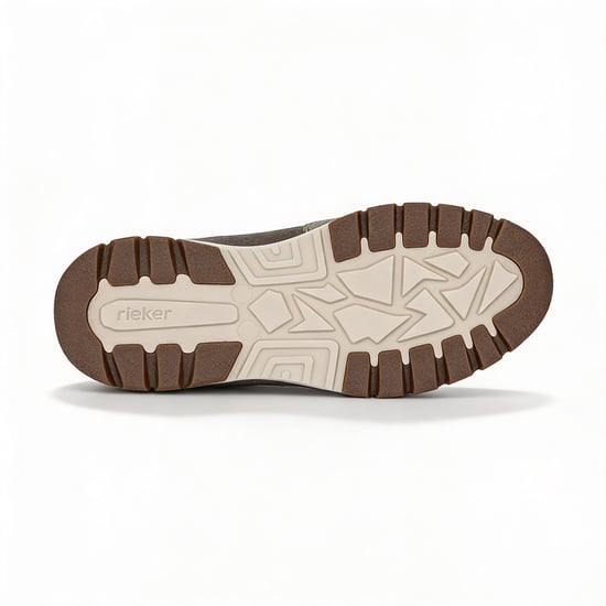 Rieker Stan Mens Comfort Trainers Brown - Image 5