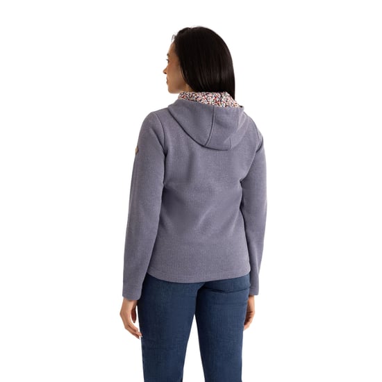 Trespass Dames Anona Fleece Jas (Kustblauw) - Image 2