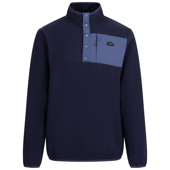 Trespass Heren Hosta Anti-Pilling Fleece Top (Marineblauw) - Image 1