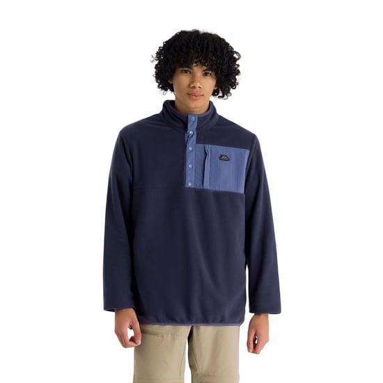 Trespass Heren Hosta Anti-Pilling Fleece Top (Marineblauw) - Image 3