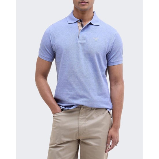 Barbour Heren tartan pique polo shirt - Image 1