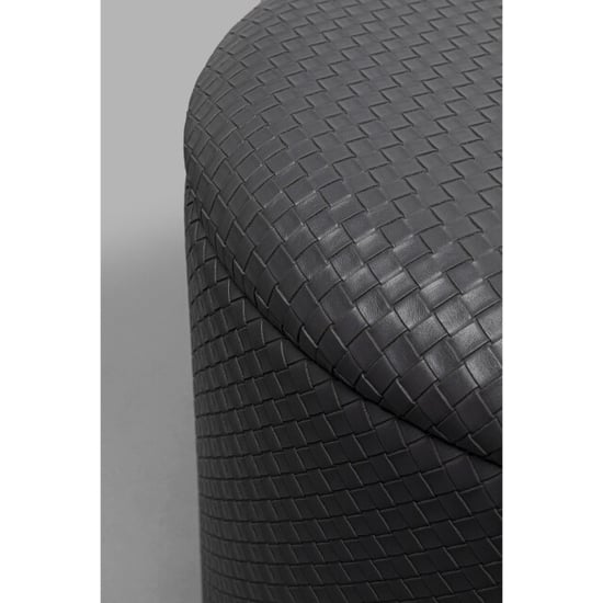 Kare Design Poef venezia storage black 40cm - Image 6