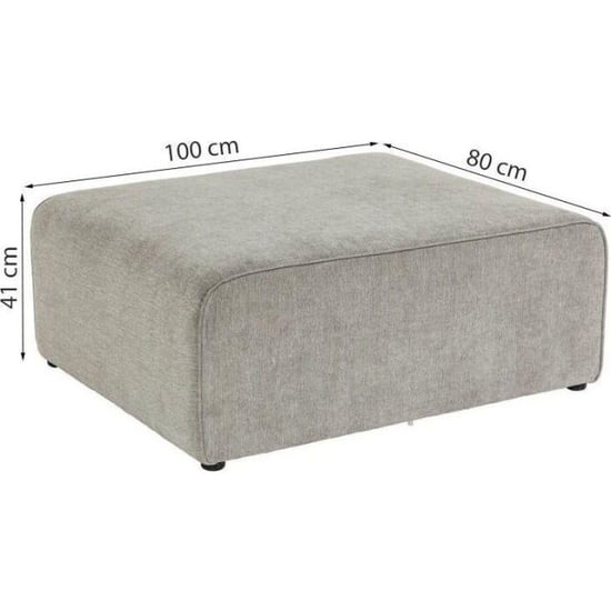 Kare Design Kare hocker infinity 80 elements grey - Image 6