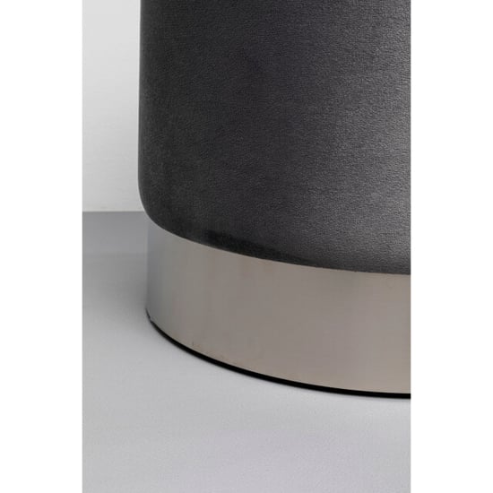 Kare Design Poef cherry storage grey silver (2/set) - Image 5