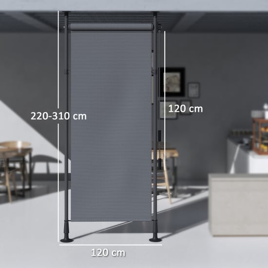 4goodz Verticale zonwering verticale luifel 120x310 cm - - Image 3