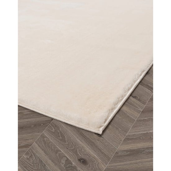 Muratap Samba soft fluffy vloerkleed laagpolig creme- 200x290 cm - Image 4