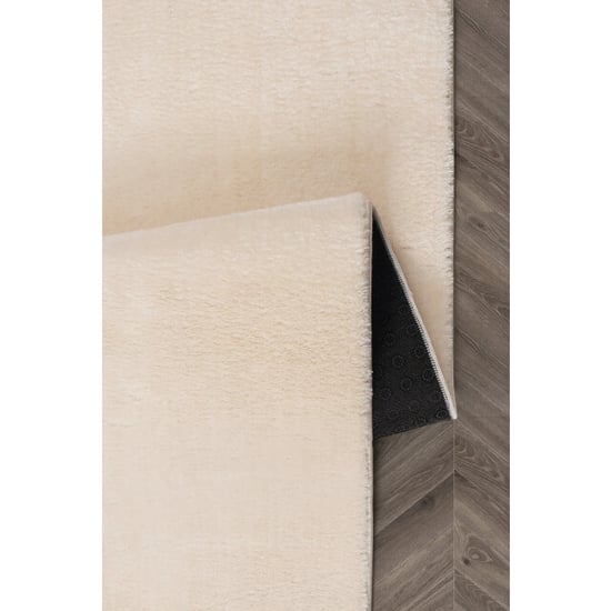 Muratap Samba soft fluffy vloerkleed laagpolig creme- 200x290 cm - Image 5