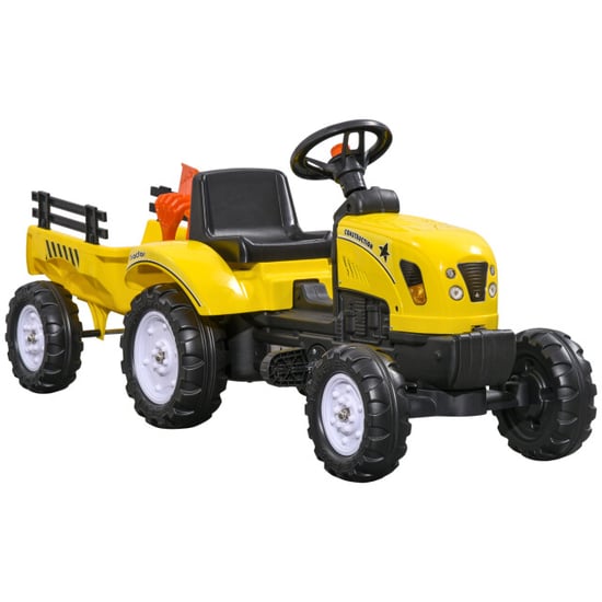 4goodz Trap-tractor met aanhanger kinder trekker - Image 1