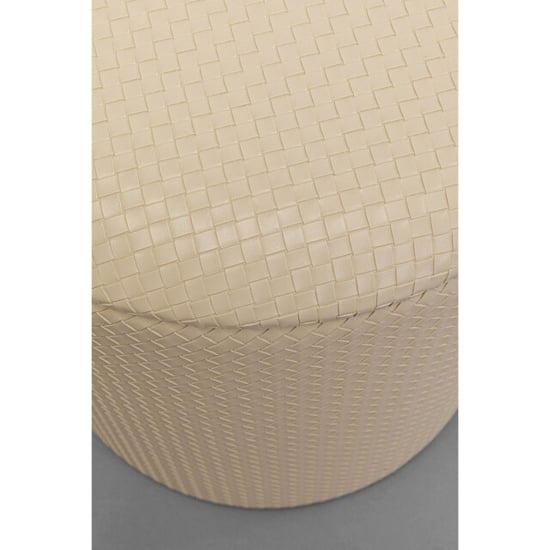 Kare Design Poef venezia storage cream 40cm - Image 6