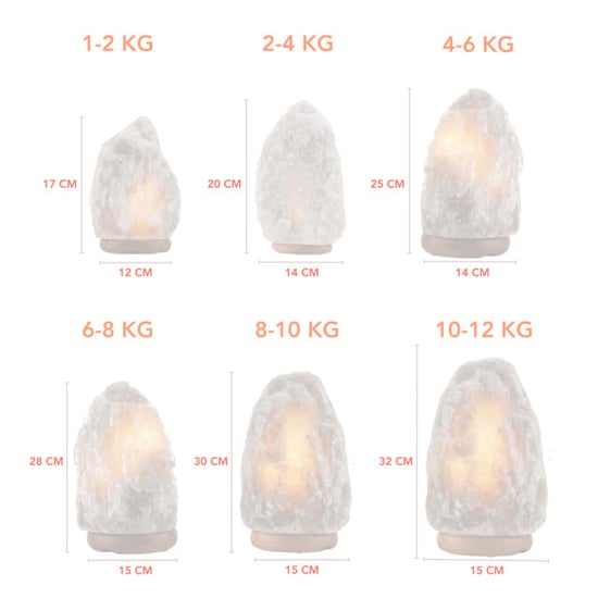 Orakl Dimbare zoutlamp aura 1-2 kg - Image 4