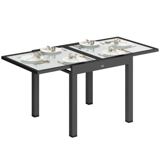 4goodz Tuintafel uitschuifbaar weerbestendig 160×80 cm - - Image 1