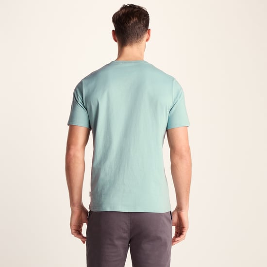 Howard Mens 100% Cotton Supersoft T-Shirt - Summer Sky - Image 2