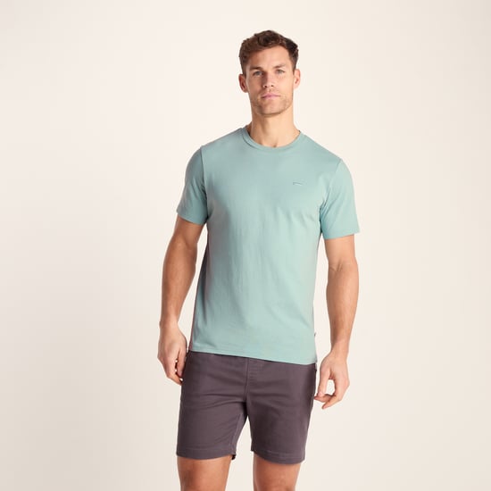 Howard Mens 100% Cotton Supersoft T-Shirt - Summer Sky - Image 3