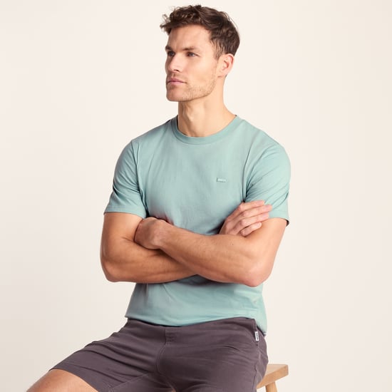 Howard Mens 100% Cotton Supersoft T-Shirt - Summer Sky - Image 4