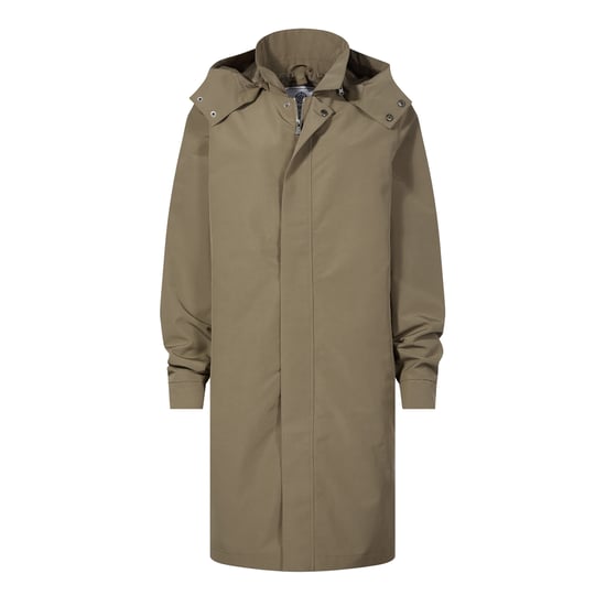 Chester Mens Waterproof Car Coat - Mushroom - Image 5