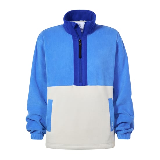 Lowca Womens 1/2 Zip Microfleece - Cornflower Blue - Image 5