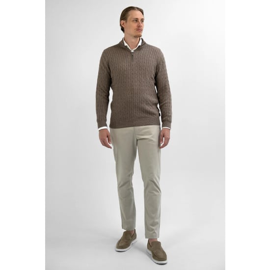 Vercate Half zip cashmere blend - - Image 1