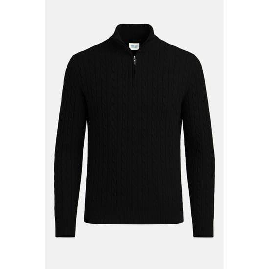 Vercate Half zip cashmere blend - - Image 3