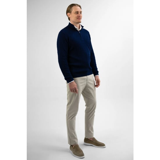 Vercate Half zip cashmere blend - - Image 2