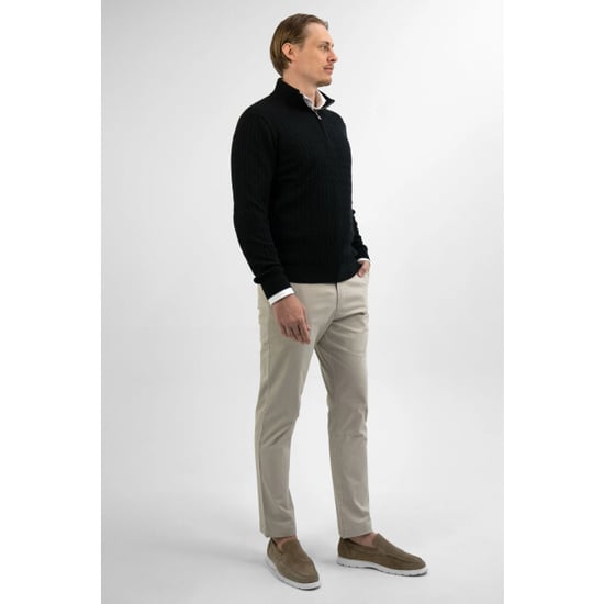 Vercate Half zip cashmere blend - - Image 5