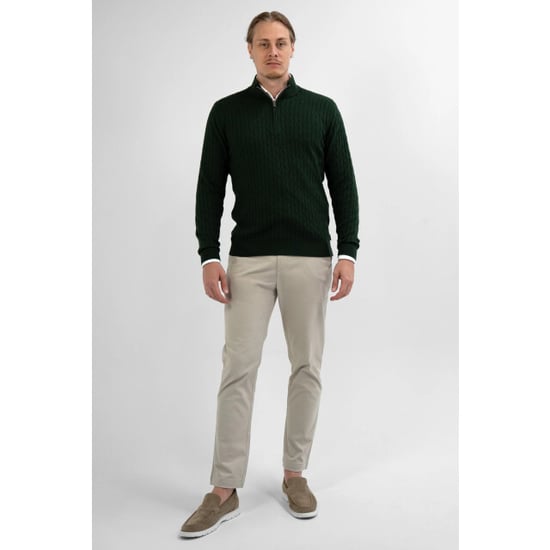 Vercate Half zip cashmere blend - - Image 3
