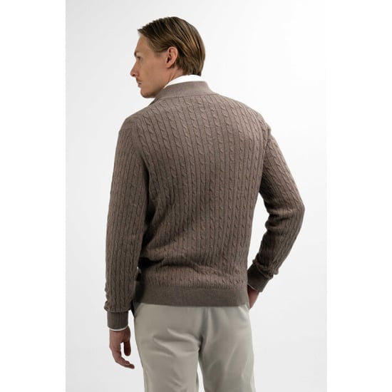 Vercate Half zip cashmere blend - - Image 3