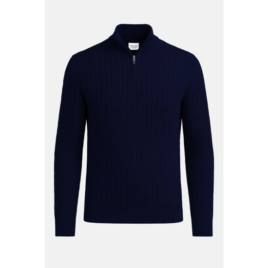 Vercate Half zip cashmere blend - - Image 5