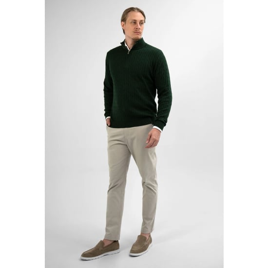 Vercate Half zip cashmere blend - - Image 5