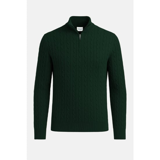 Vercate Half zip cashmere blend - - Image 6