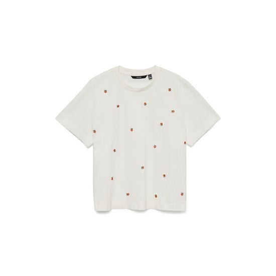 Vero Moda vmsola mette ss top box jrs 10341979 peach - Image 1