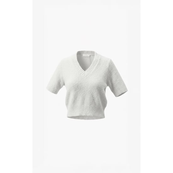 Aimee The Label pullover ballato white - Image 1
