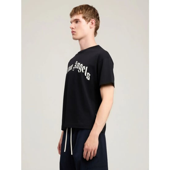 Palm Angels Curved logo t-shirt - Image 5