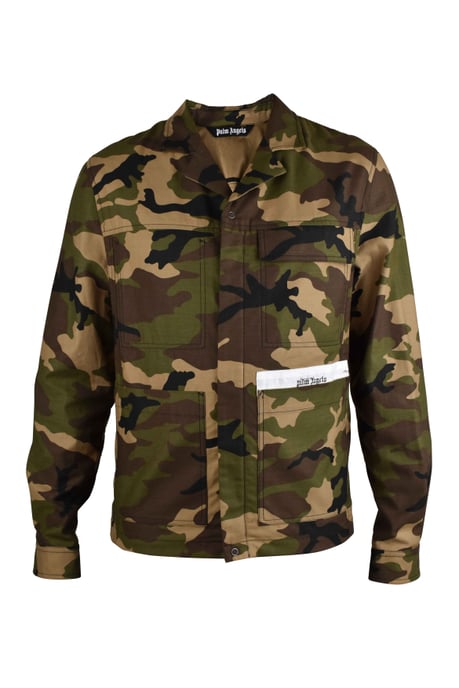 Palm Angels Jacket Khaki - Image 1