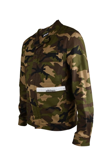 Palm Angels Jacket Khaki - Image 2