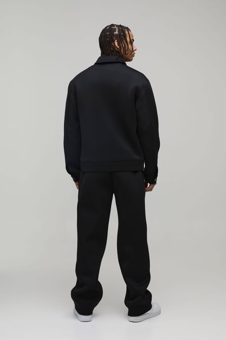 Regular Fit Scuba Marl Overshirt - Image 2