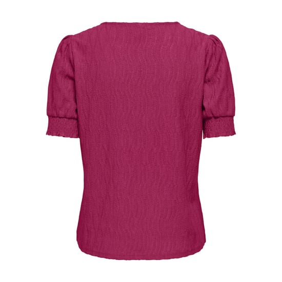Only onldiana s/s v-neck top cs jrs 15377884 sangria - Image 2