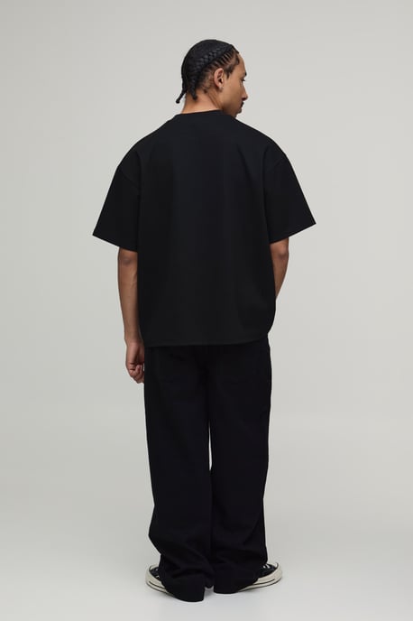 Oversized Extended Neck Super Premium Heavyweight Limited T-shirt - Image 2
