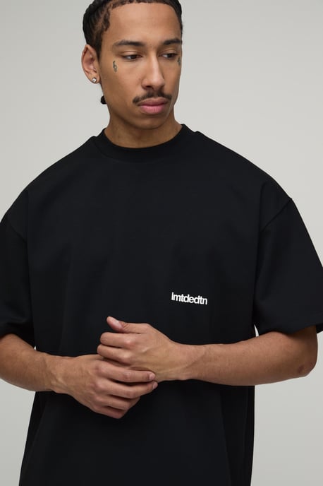 Oversized Extended Neck Super Premium Heavyweight Limited T-shirt - Image 3