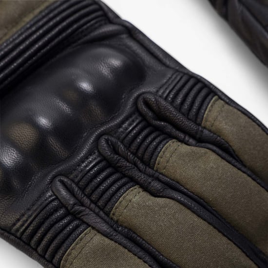 Accessories Belstaff Hampstead Gloves in black green - Image 5