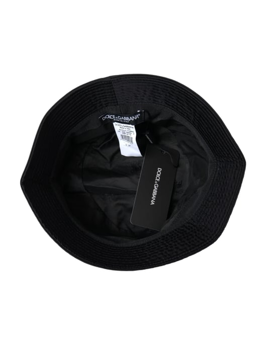 Bucket Hat Solid Black - Image 4
