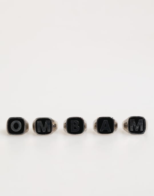 Initiële Letter Zilveren Ring - Image 2