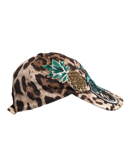 Leopardprint Fietskap - Image 4